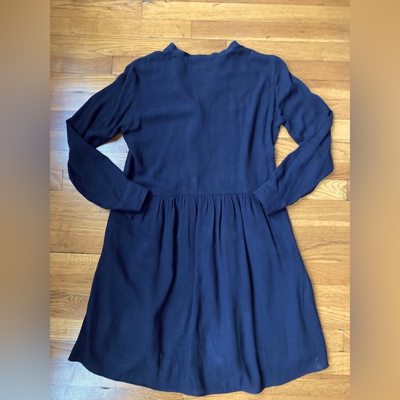 Hartford navy babydoll dress - Picture 3 of 5